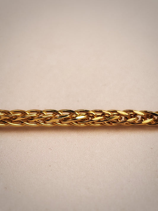 PULSERA FRANCO 3 MM 20 CM