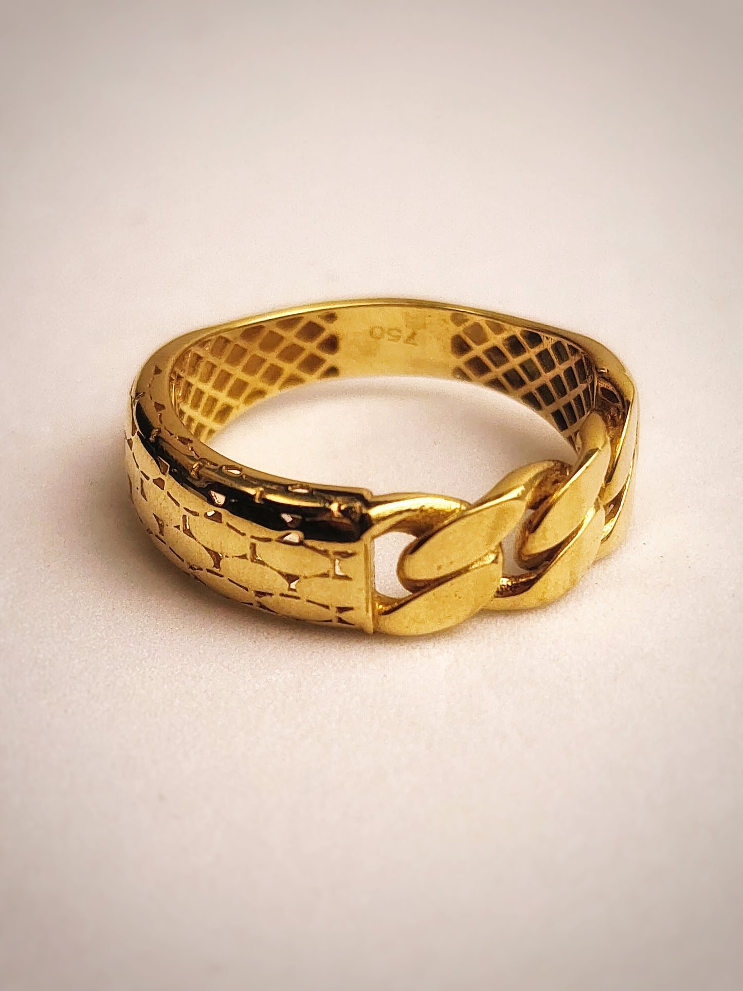 ANILLO VERSACE CADENA