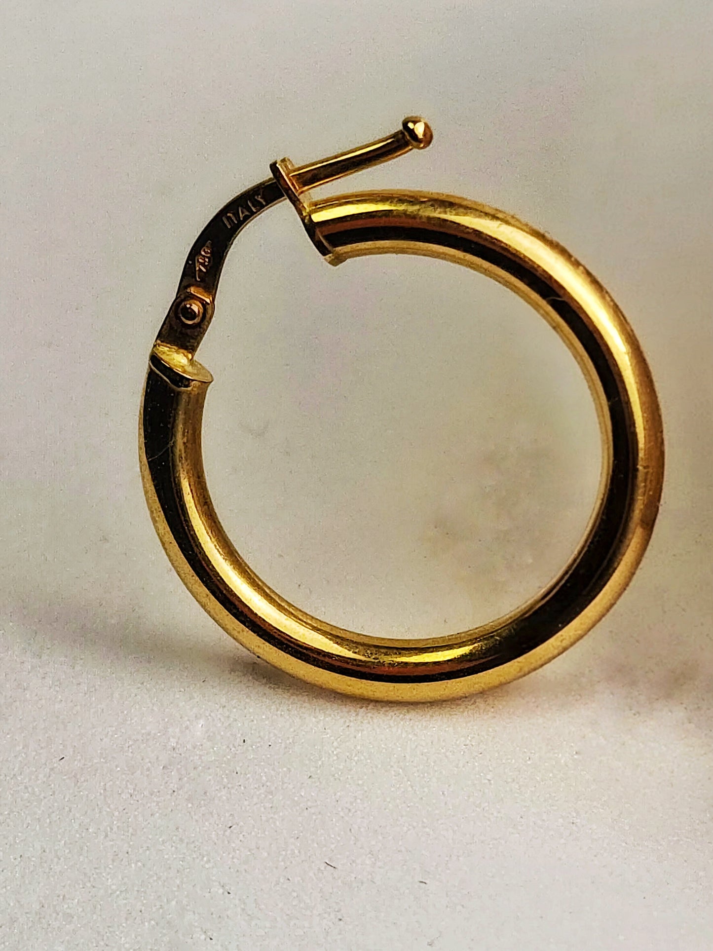 PENDIENTES CANDONGA LISA 1,5CM
