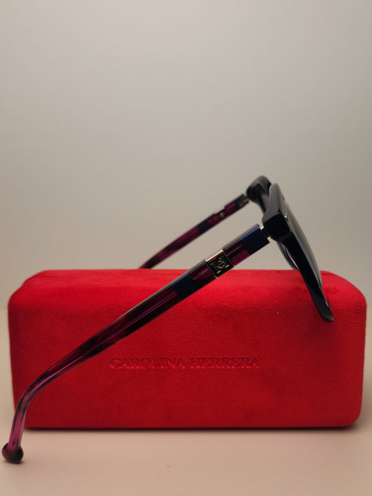 GAFAS CAROLINA HERRERA REDONDA BLUE PURPLE
