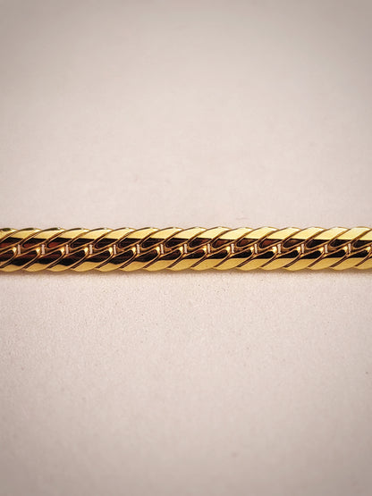 PULSERA SNAKE BONE  3MM 20 CM