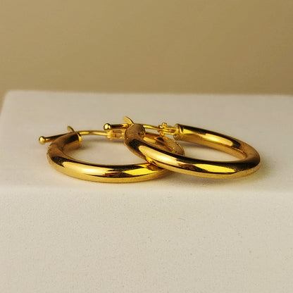 PENDIENTES CANDONGA LISA 1,5CM