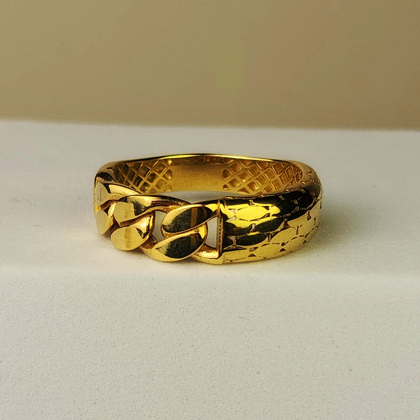 ANILLO VERSACE CADENA