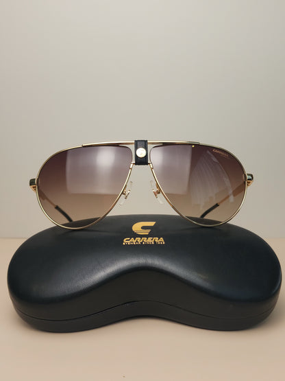GAFAS CARRERA PANAMERIKA GOLD & LEATHER EDITION